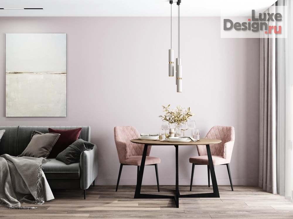 Дизайн интерьера двухкомнатной квартиры "ЖК Пироговская Ривьера - Мытищи" (фото 8)