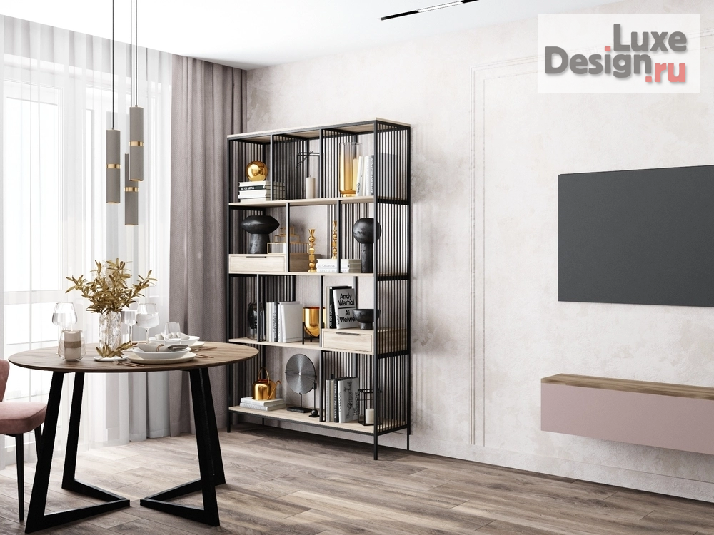 Дизайн интерьера двухкомнатной квартиры "ЖК Пироговская Ривьера - Мытищи" (фото 9)