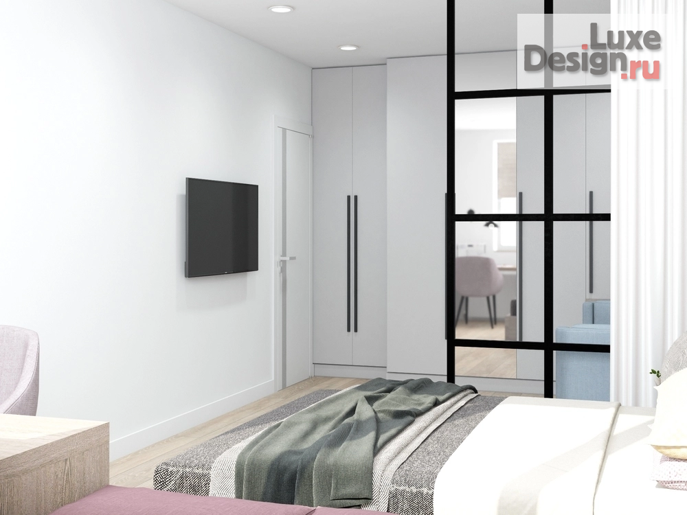 Дизайн интерьера однокомнатной квартиры "Квартира в Москве" (фото 6)