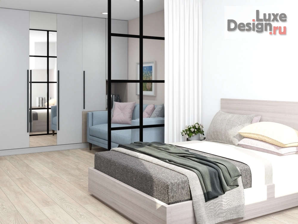 Дизайн интерьера однокомнатной квартиры "Квартира в Москве" (фото 7)