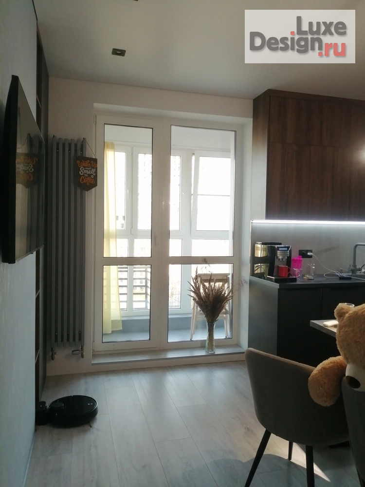 Дизайн интерьера двухкомнатной квартиры "ЖК КутузовGRAD I -реализация" (фото 4)