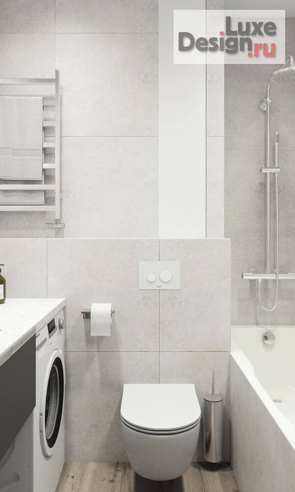 Дизайн интерьера однокомнатной квартиры "ЖК Сиреневый парк" (фото 18)