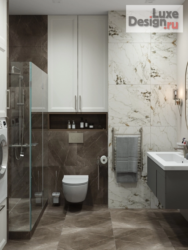 Дизайн интерьера однокомнатной квартиры "ЖК Свой - Москва" (фото 20)