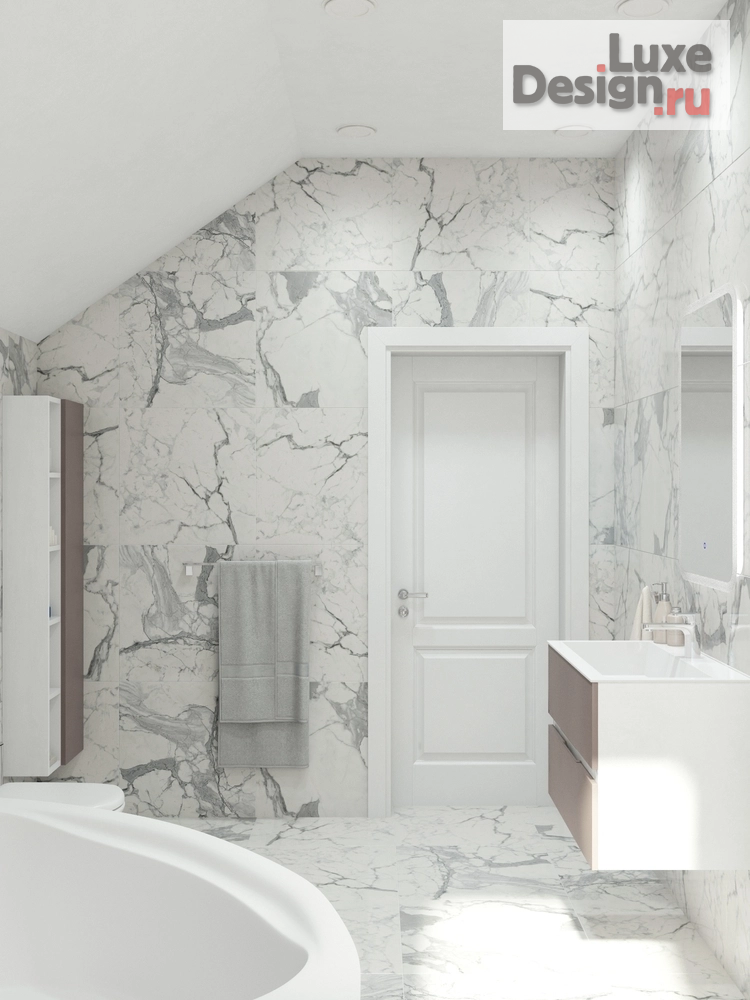 Дизайн интерьера загородного дома "Загородный дом в Московской области" (фото 35)