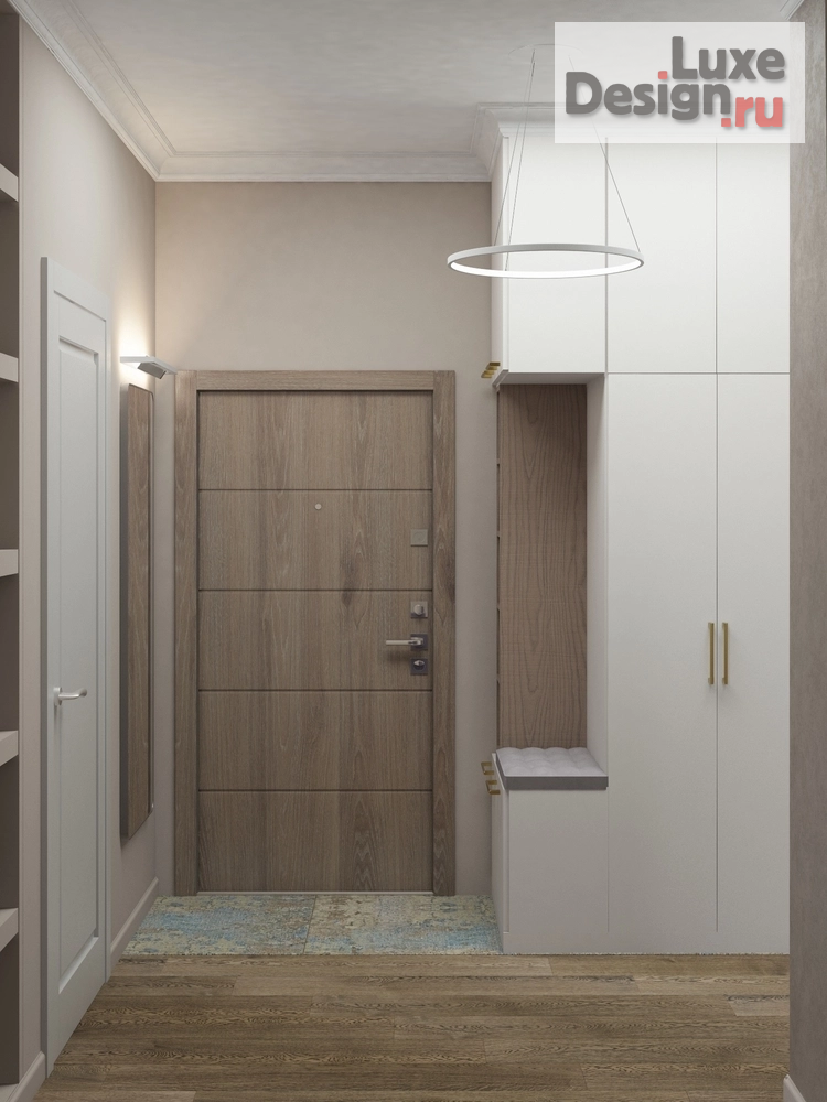 Дизайн интерьера однокомнатной квартиры "ЖК Свой - Москва" (фото 17)