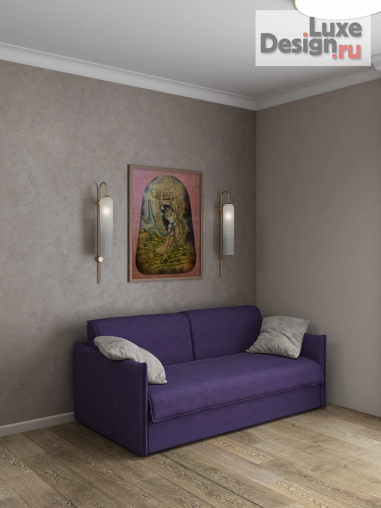 Дизайн интерьера однокомнатной квартиры "ЖК Свой - Москва" (фото 7)