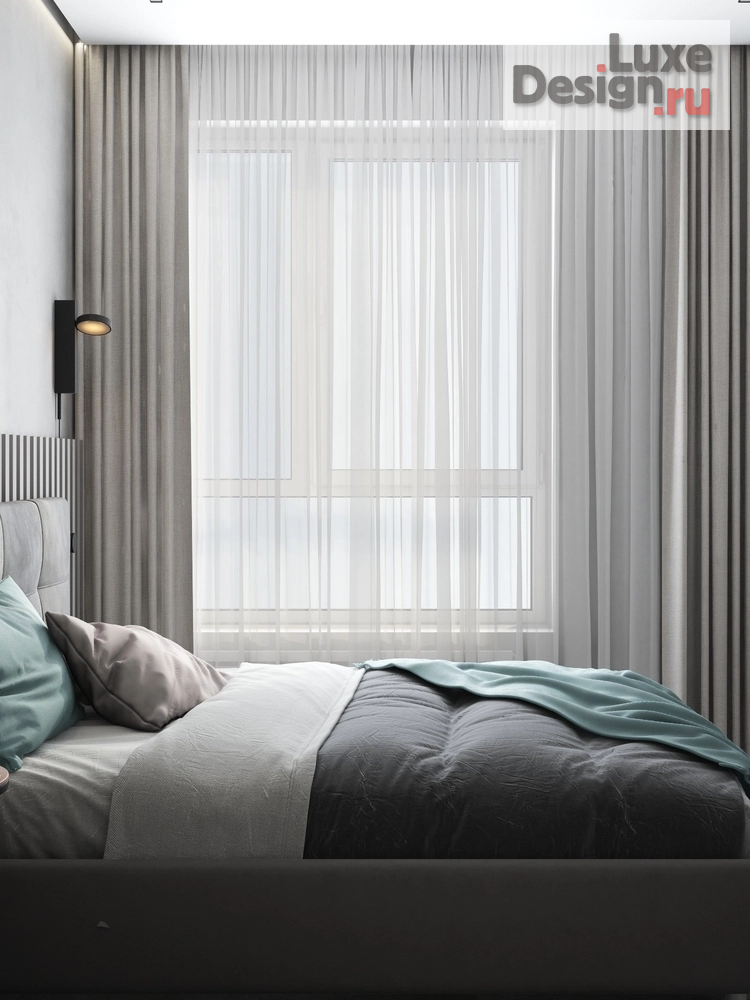 Дизайн интерьера однокомнатной квартиры "ЖК Сиреневый парк" (фото 13)