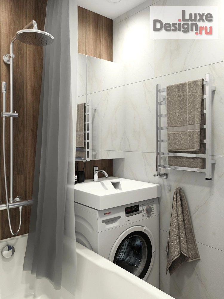 Дизайн интерьера трехкомнатной квартиры "Квартира в Москве" (фото 12)