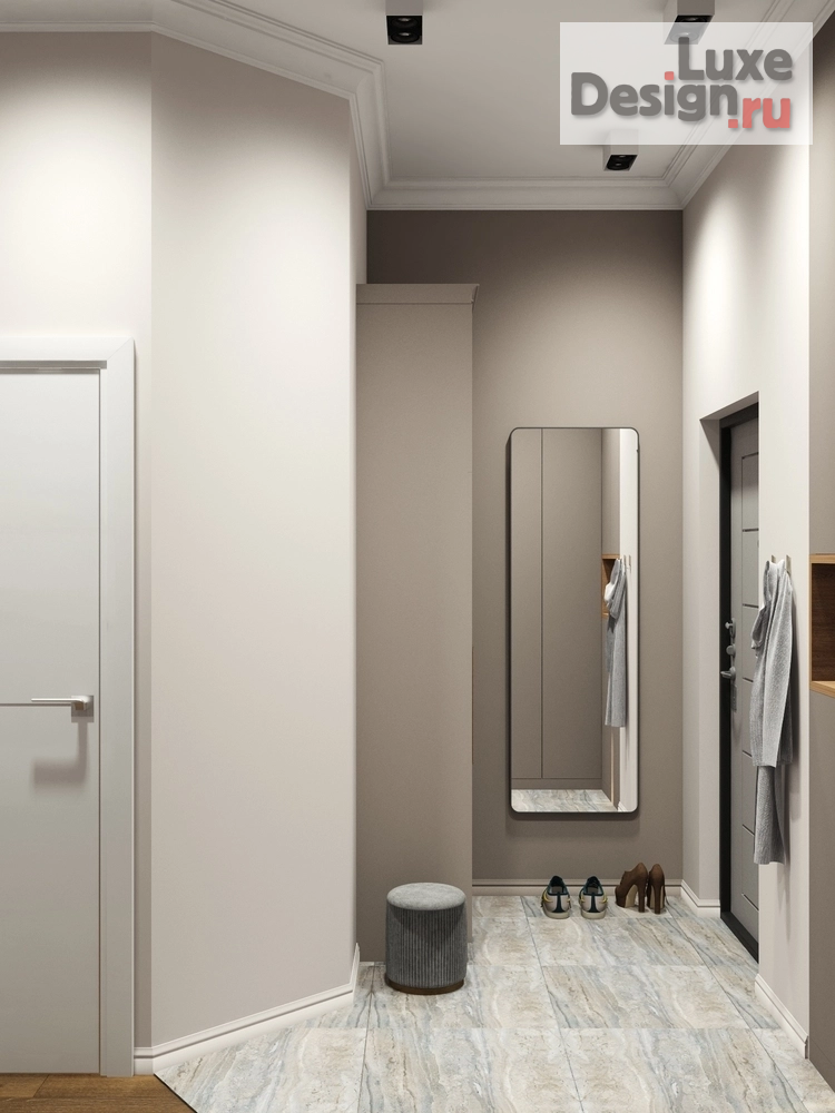 Дизайн интерьера трехкомнатной квартиры "Квартира в Москве" (фото 13)