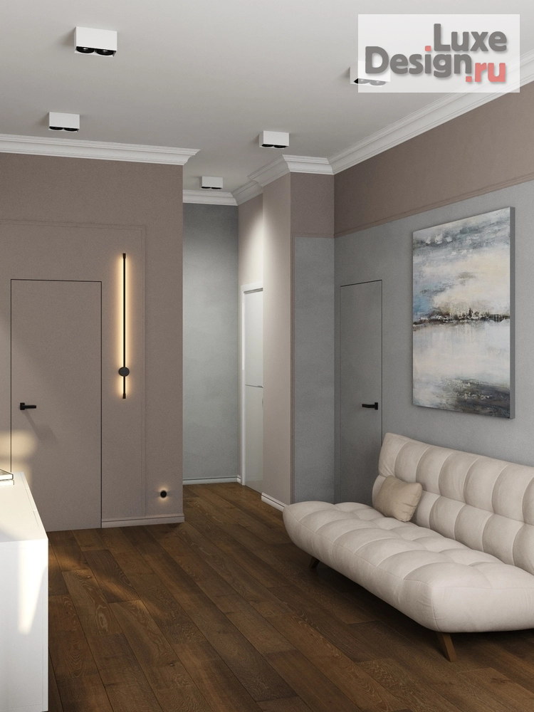 Дизайн интерьера трехкомнатной квартиры "Квартира в Москве" (фото 9)