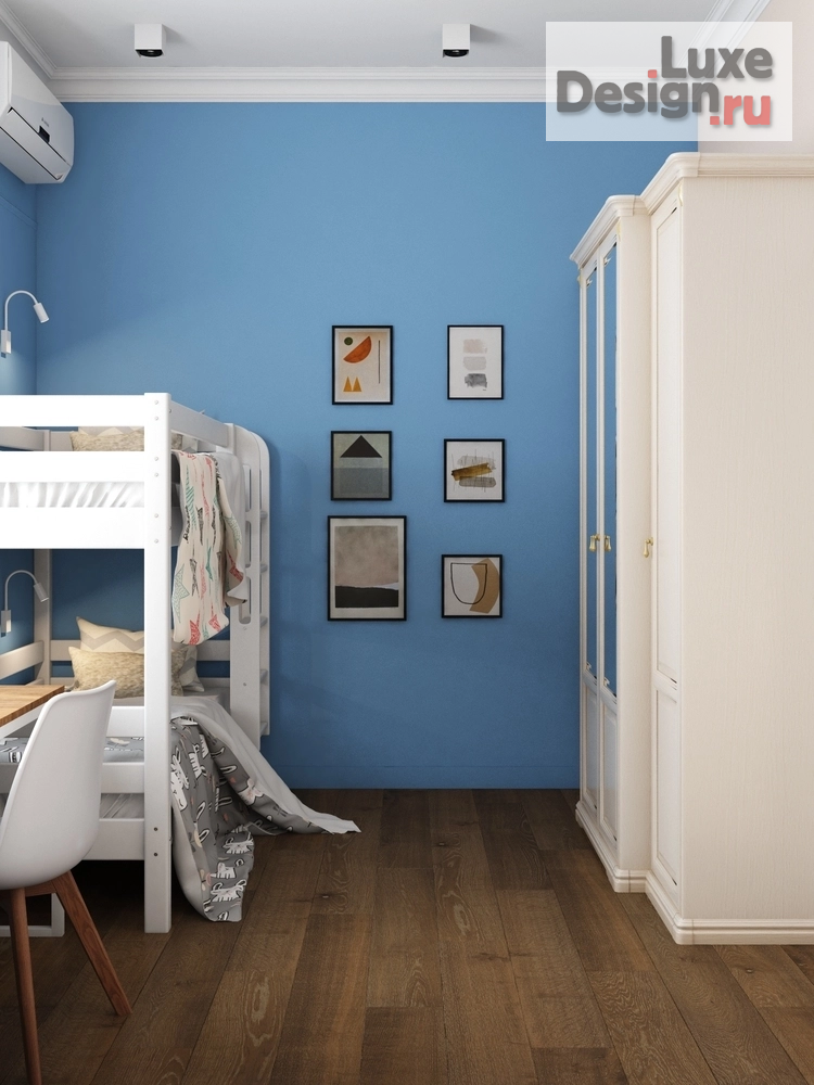 Дизайн интерьера трехкомнатной квартиры "Квартира в Москве" (фото 30)