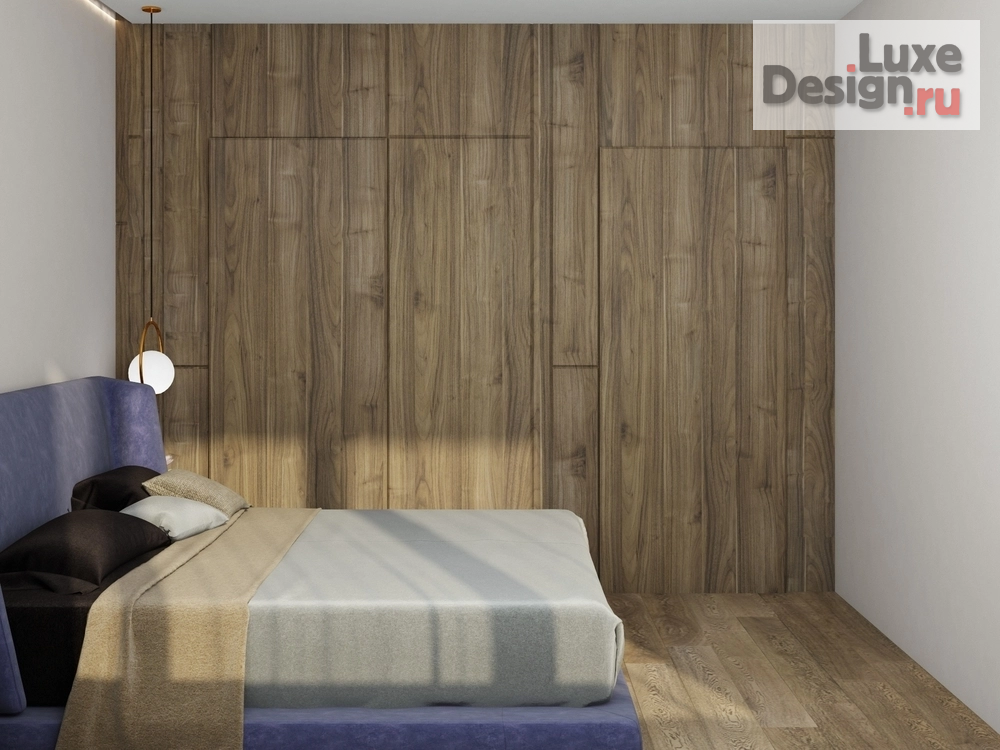 Дизайн интерьера трехкомнатной квартиры "ЖК Лица-Москва" (фото 12)