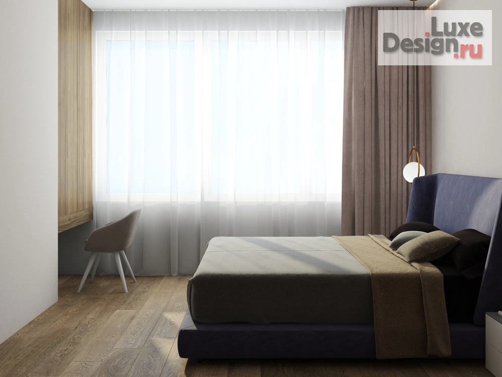 Дизайн интерьера трехкомнатной квартиры "ЖК Лица-Москва" (фото 13)