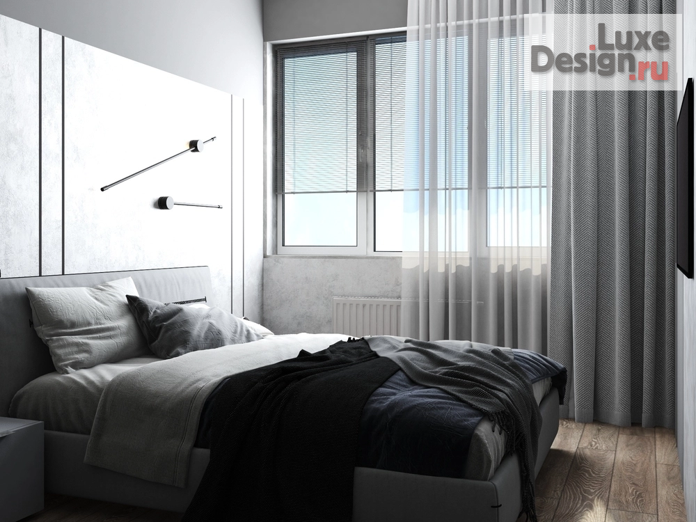 Дизайн интерьера двухкомнатной квартиры "ЖК Сиреневый парк" (фото 11)