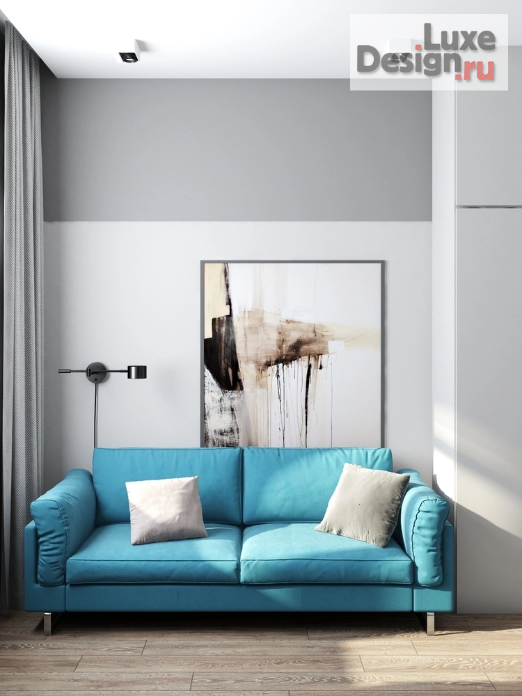 Дизайн интерьера двухкомнатной квартиры "ЖК Сиреневый парк" (фото 15)