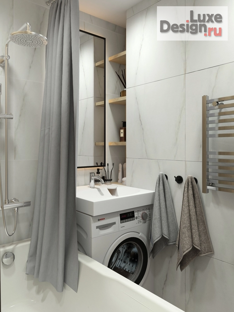 Дизайн интерьера трехкомнатной квартиры "Квартира в Москве" (фото 31)