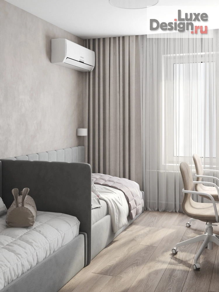 Дизайн интерьера трехкомнатной квартиры "Квартира в Москве" (фото 5)