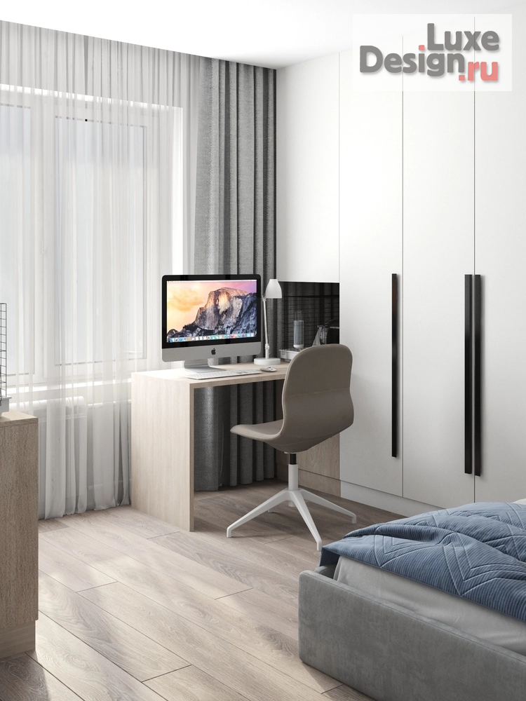 Дизайн интерьера трехкомнатной квартиры "Квартира в Москве" (фото 14)