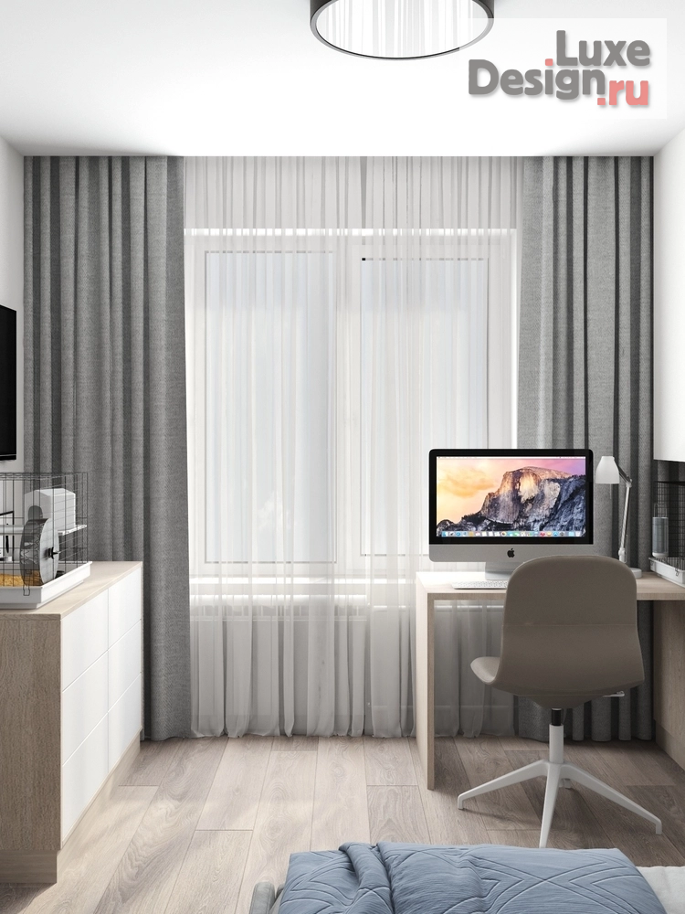 Дизайн интерьера трехкомнатной квартиры "Квартира в Москве" (фото 16)