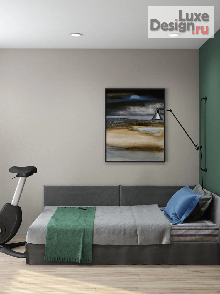 Дизайн интерьера двухкомнатной квартиры "ЖК Метрополия - Москва" (фото 19)