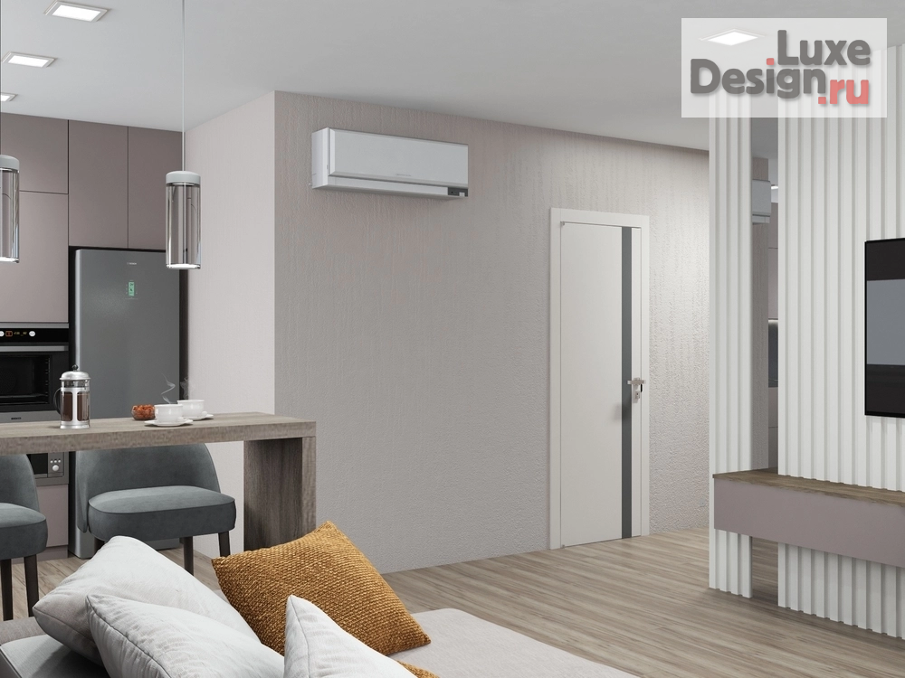 Дизайн интерьера трехкомнатной квартиры "Квартира в Королеве " (фото 4)