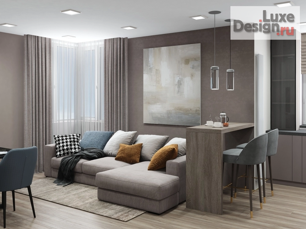 Дизайн интерьера трехкомнатной квартиры "Квартира в Королеве " (фото 10)