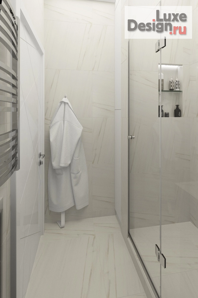 Дизайн интерьера однокомнатной квартиры "Проект квартиры в Москве" (фото 13)