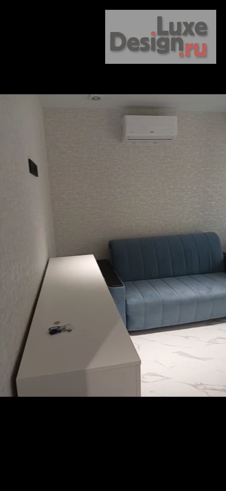 Дизайн интерьера однокомнатной квартиры "Квартира Сочи" (фото 1)