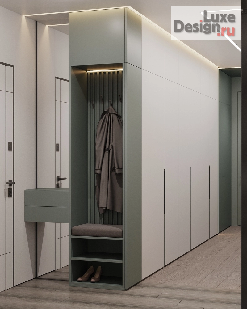 Дизайн интерьера двухкомнатной квартиры "ЖК Лица" (фото 13)