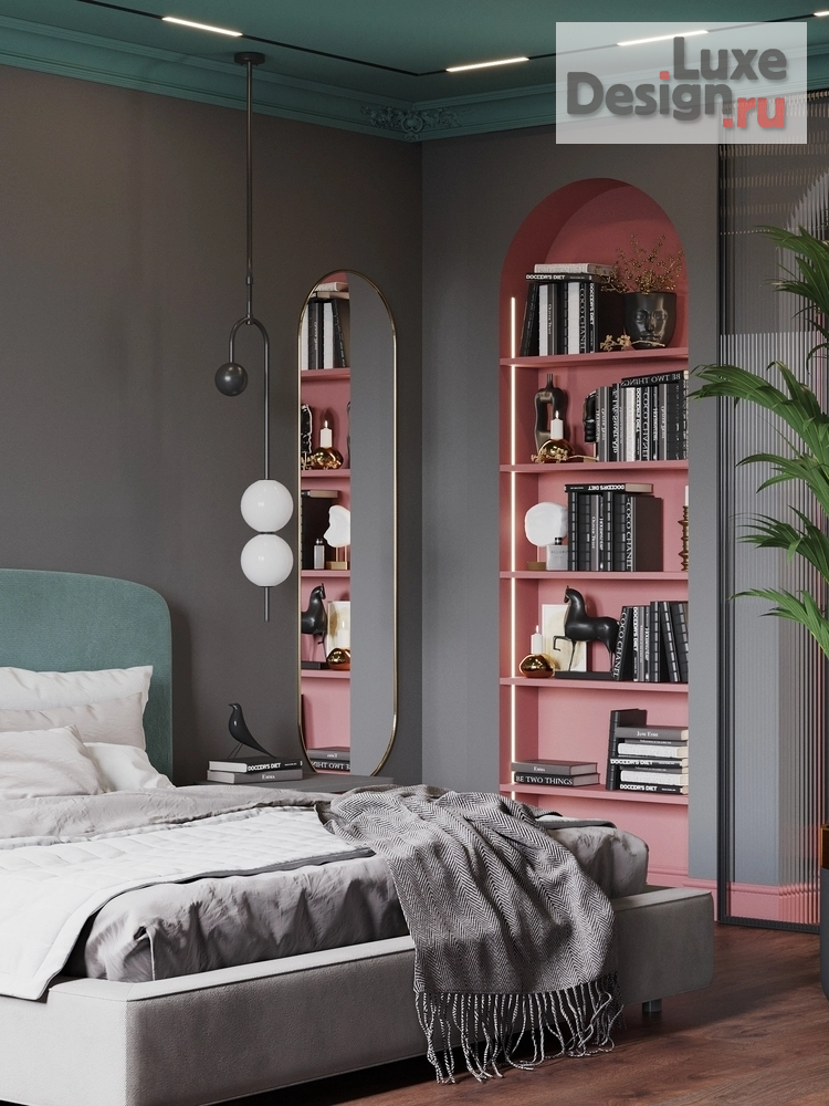 Дизайн интерьера четырехкомнатной квартиры "Дом Композиторов" (фото 3)