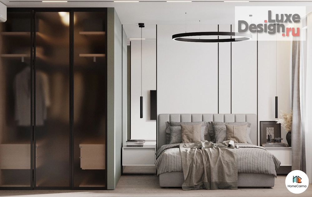 Дизайн интерьера двухкомнатной квартиры "ЖК Лица" (фото 6)