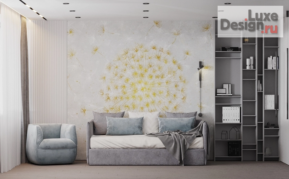 Дизайн интерьера двухкомнатной квартиры "ЖК Лица" (фото 9)