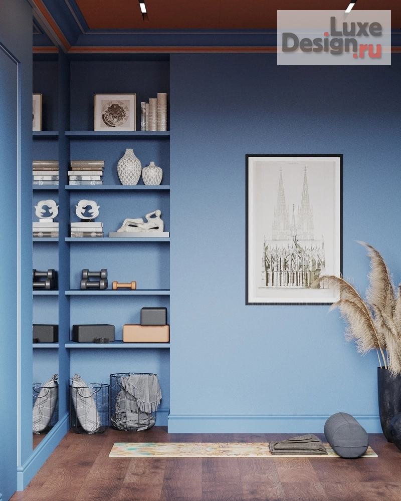 Дизайн интерьера четырехкомнатной квартиры "Дом Композиторов" (фото 11)