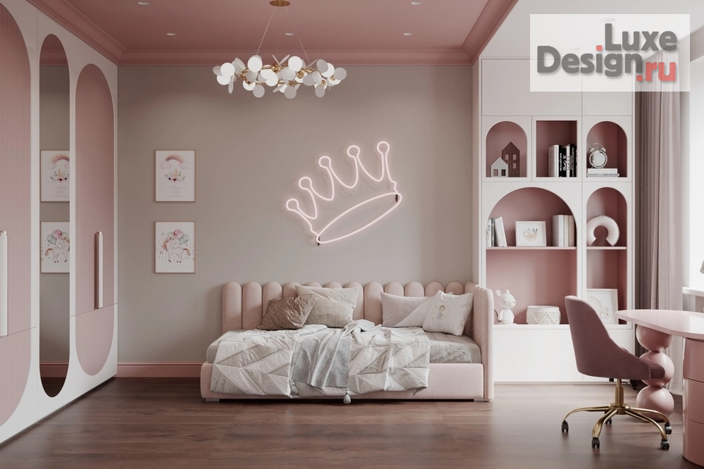 Дизайн интерьера четырехкомнатной квартиры "Дом Композиторов" (фото 4)