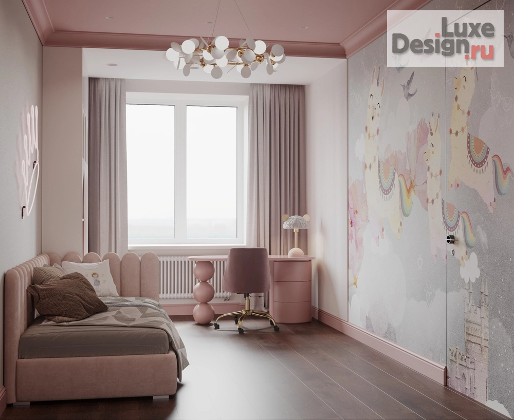 Дизайн интерьера четырехкомнатной квартиры "Дом Композиторов" (фото 5)