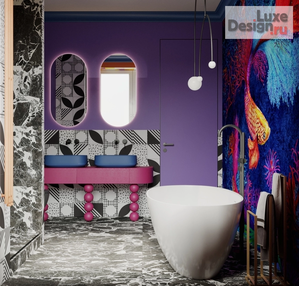 Дизайн интерьера четырехкомнатной квартиры "Дом Композиторов" (фото 13)