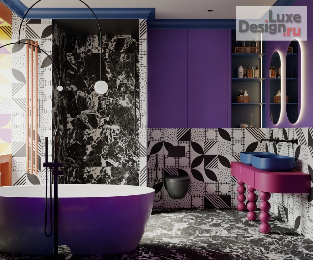 Дизайн интерьера четырехкомнатной квартиры "Дом Композиторов" (фото 14)