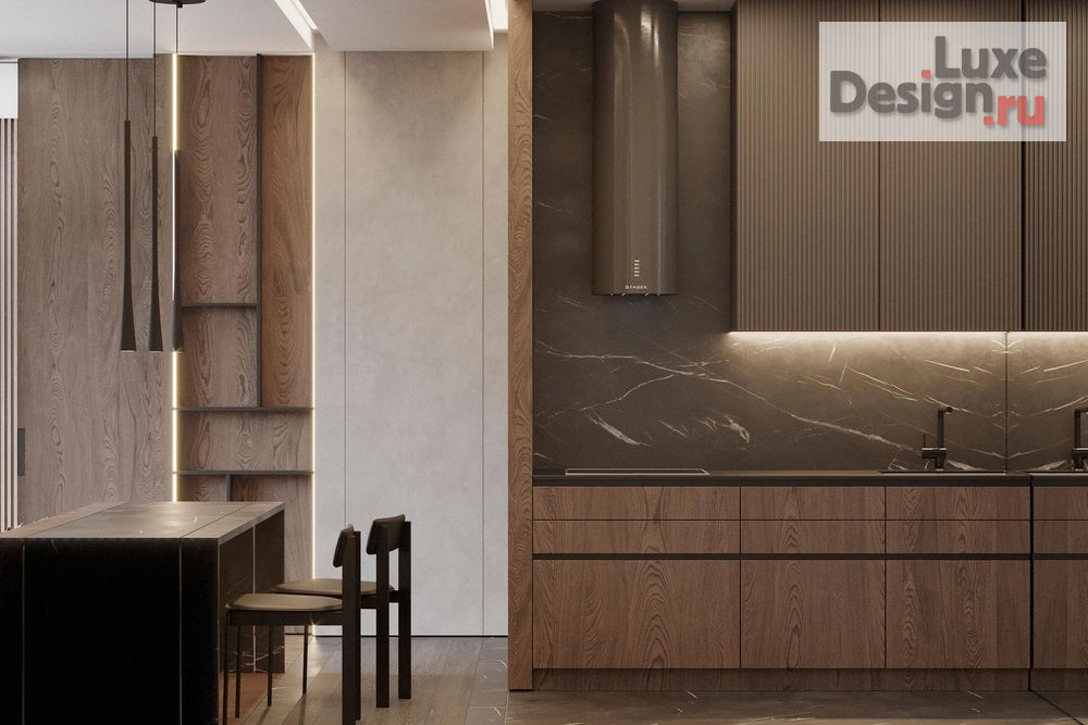 Дизайн интерьера однокомнатной квартиры "ЖК Суббота" (фото 3)