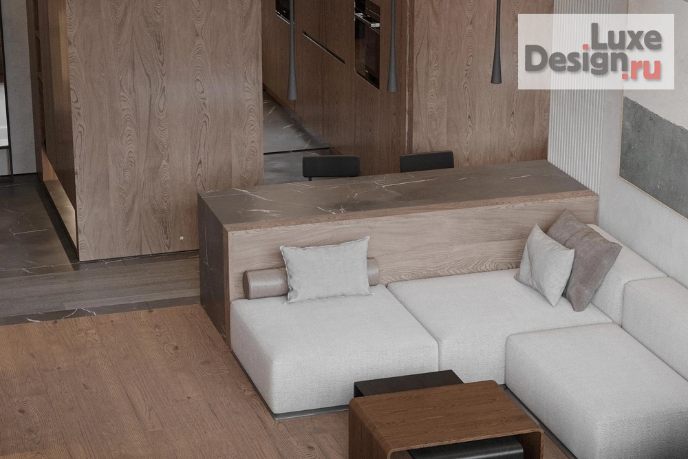 Дизайн интерьера однокомнатной квартиры "ЖК Суббота" (фото 4)