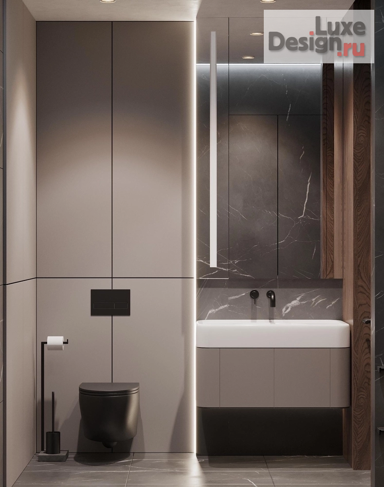 Дизайн интерьера однокомнатной квартиры "ЖК Суббота" (фото 9)