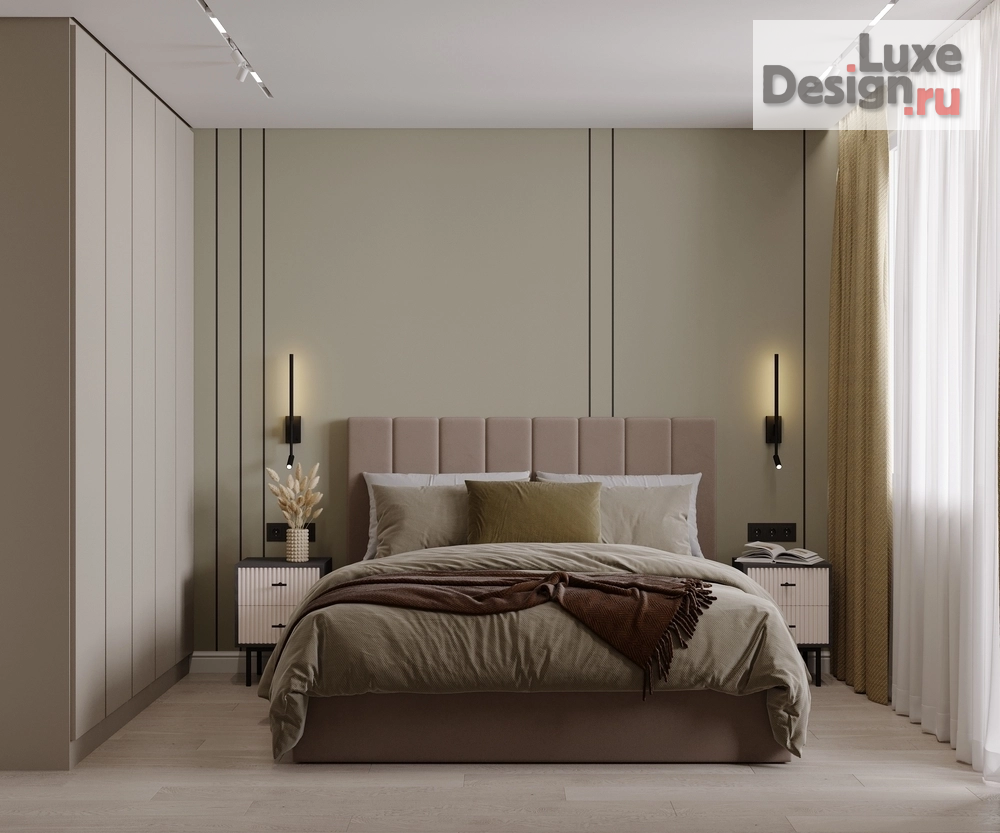 Дизайн интерьера двухкомнатной квартиры "Сочи" (фото 13)