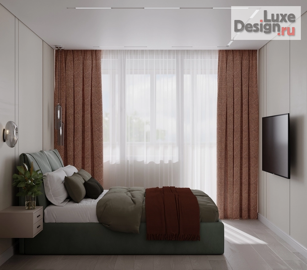 Дизайн интерьера двухкомнатной квартиры "Сочи" (фото 16)