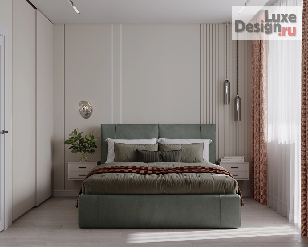 Дизайн интерьера двухкомнатной квартиры "Сочи" (фото 19)