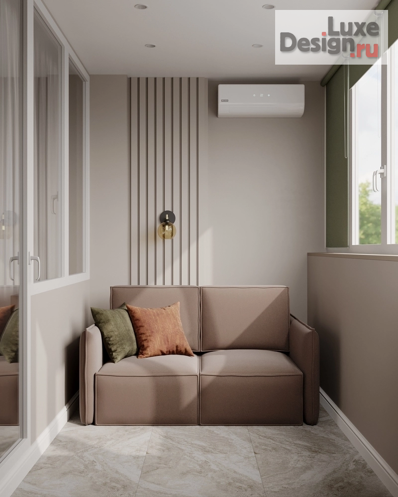 Дизайн интерьера двухкомнатной квартиры "Сочи" (фото 20)