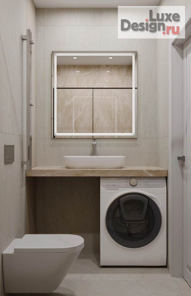 Дизайн интерьера двухкомнатной квартиры "Сочи" (фото 27)