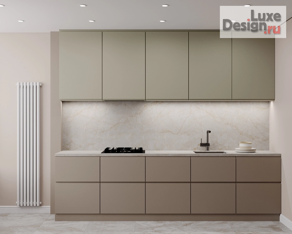 Дизайн интерьера двухкомнатной квартиры "Сочи" (фото 5)