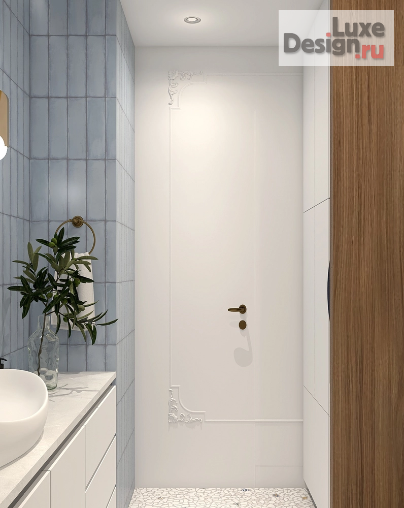 Дизайн интерьера трехкомнатной квартиры "Новое Тушино" (фото 2)