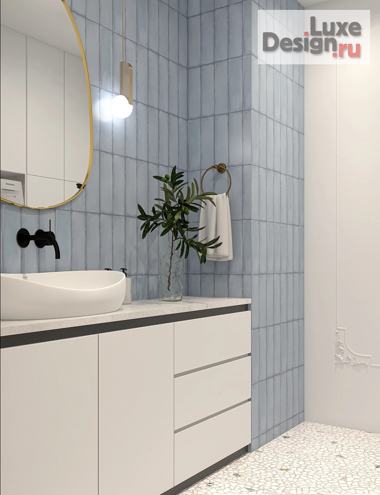 Дизайн интерьера трехкомнатной квартиры "Новое Тушино" (фото 5)