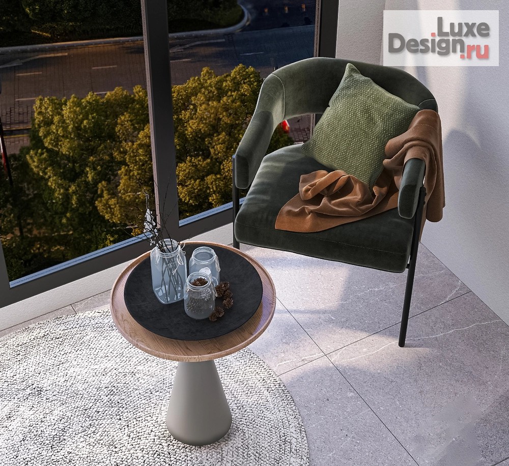 Дизайн интерьера однокомнатной квартиры "ЖК Аквилон" (фото 10)