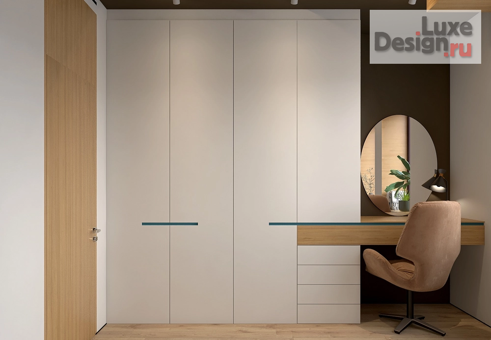 Дизайн интерьера двухкомнатной квартиры "Лехард" (фото 6)